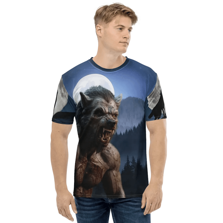 Werewolf Savage Men's T-Shirt product image (4)