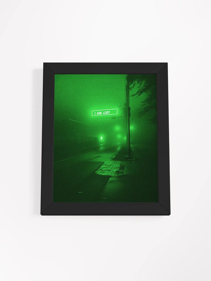 "I am lost" Framed Poster product image (9)
