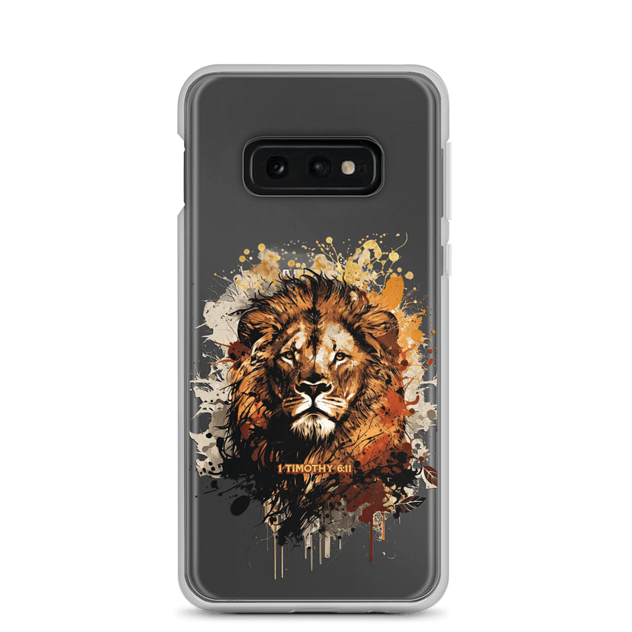 Lion's Courage Samsung® Clear Case product image (3)