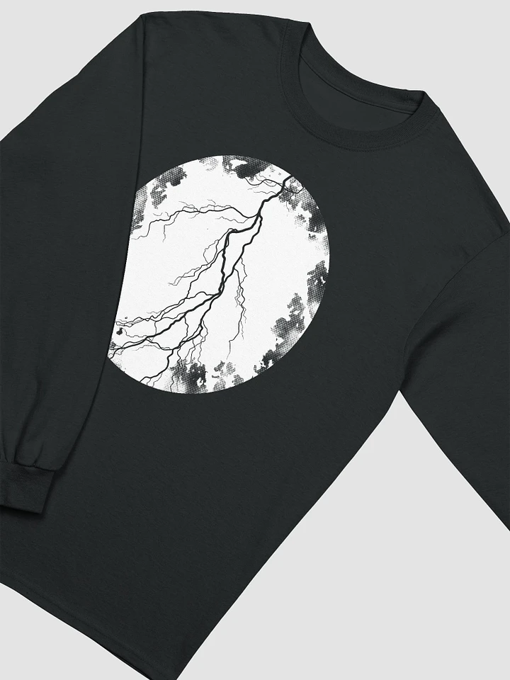 Full Moon, Lightning and Blood Long Sleeve T-Shirt product image (1)