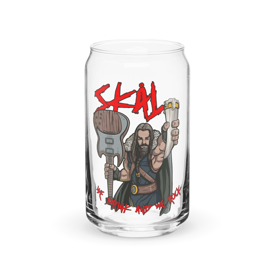 Viking Rock Cheers Can Glass product image (1)