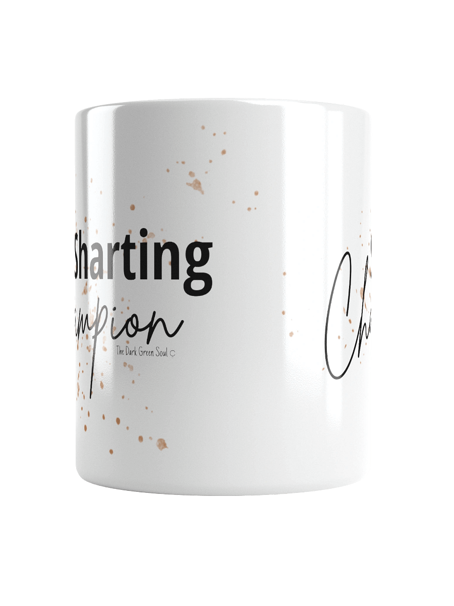 Sharting Champion Black - Mug product image (15)