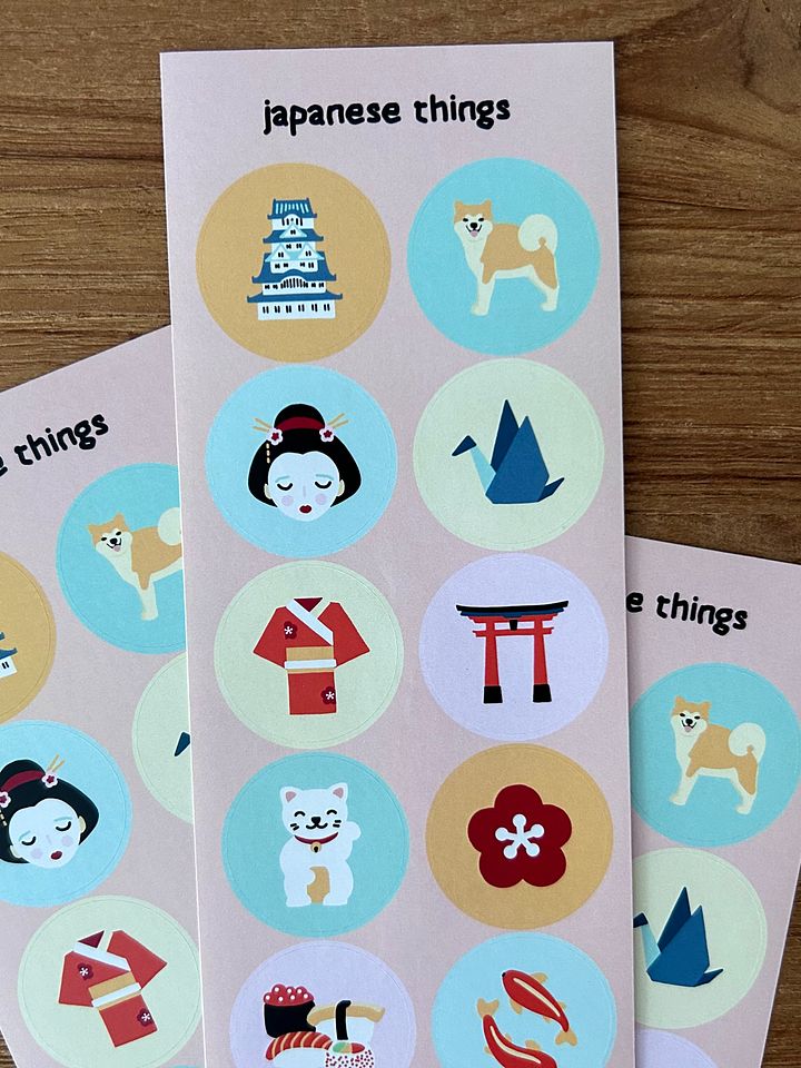 Sticker Sheet - Japanese Things product image (2)
