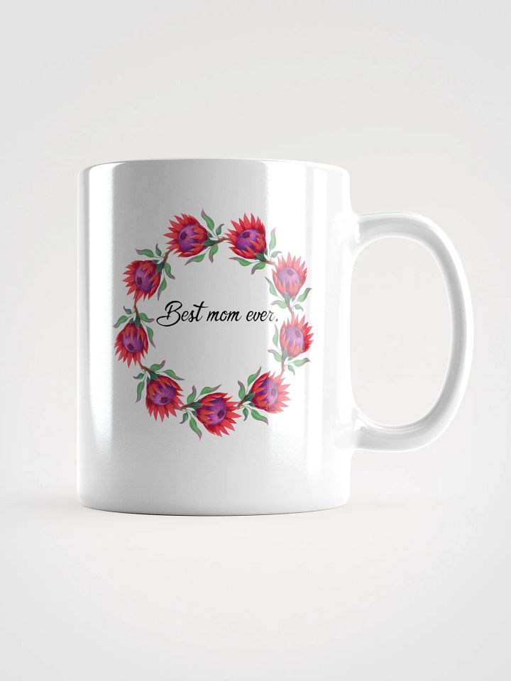Best mom Floral Wreath Mug product image (1)
