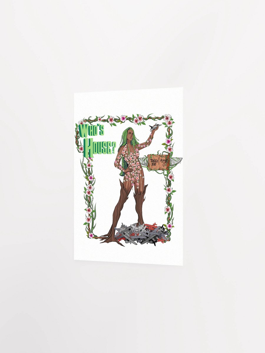 "Who's House, Groot's House" Poster (Light) product image (2)