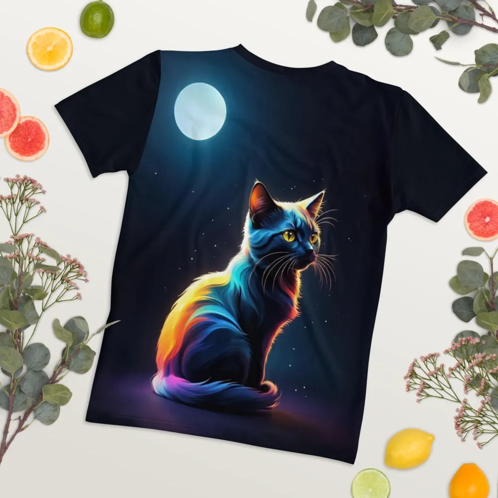 Cat All Over Print T-shirt product image (8)