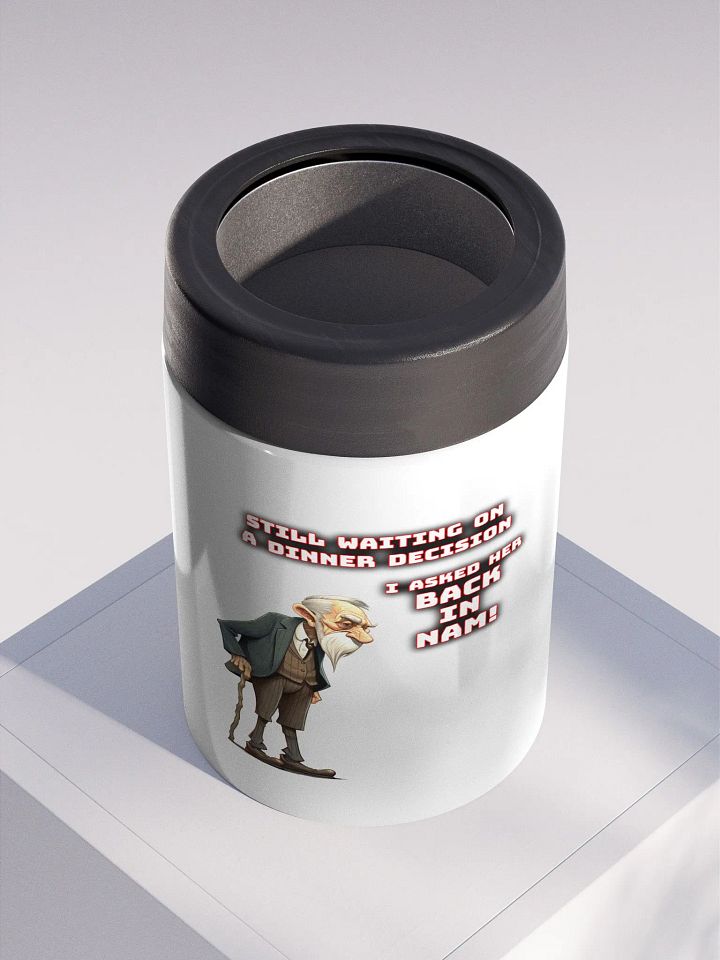 Whats For Dinner? Funny Stainless Steel Koozie product image (2)