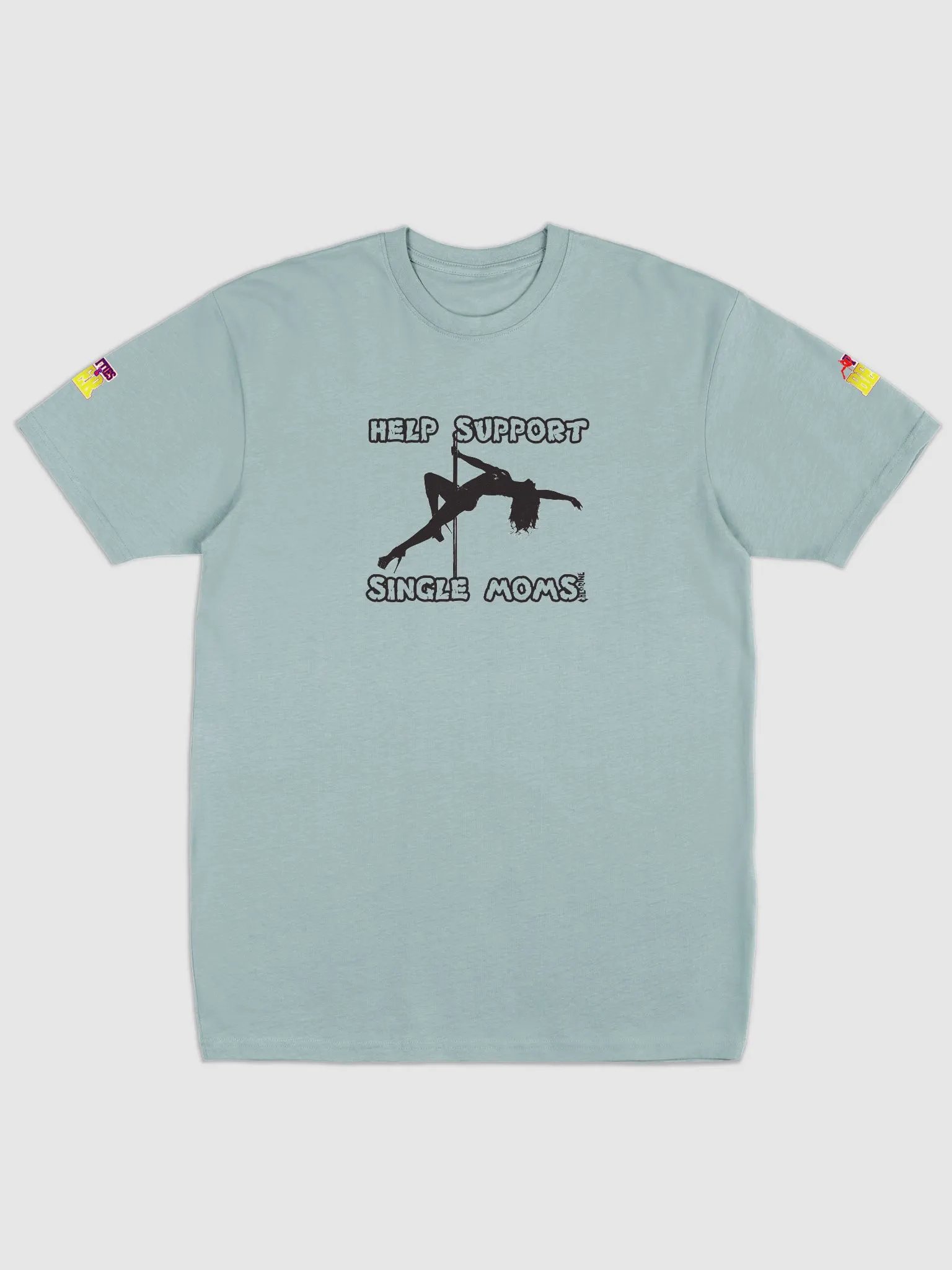 Single Mothers | Premium Heavyweight Tee product image (1)
