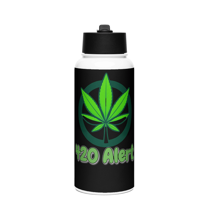 420 Alert Stainless Steel Water Bottle product image (1)