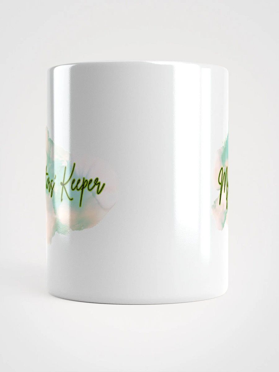 My Others' Keeper White Mug Boho Green product image (5)