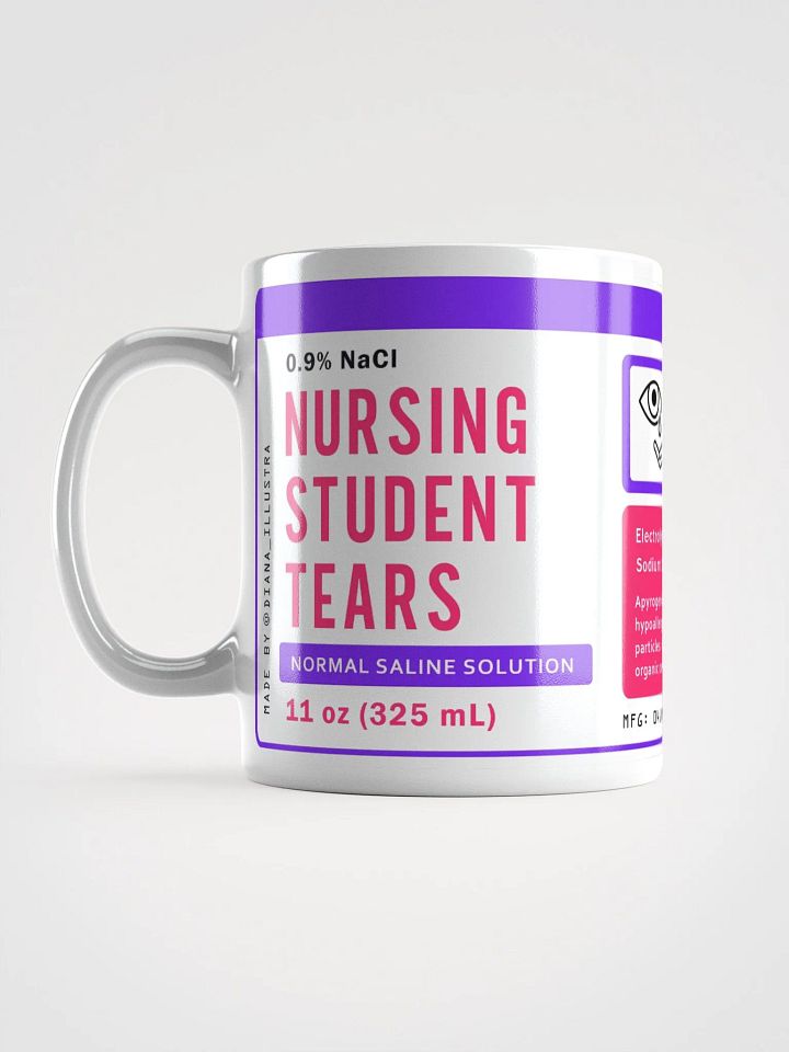 "Nursing student tears" Ceramic mug product image (1)