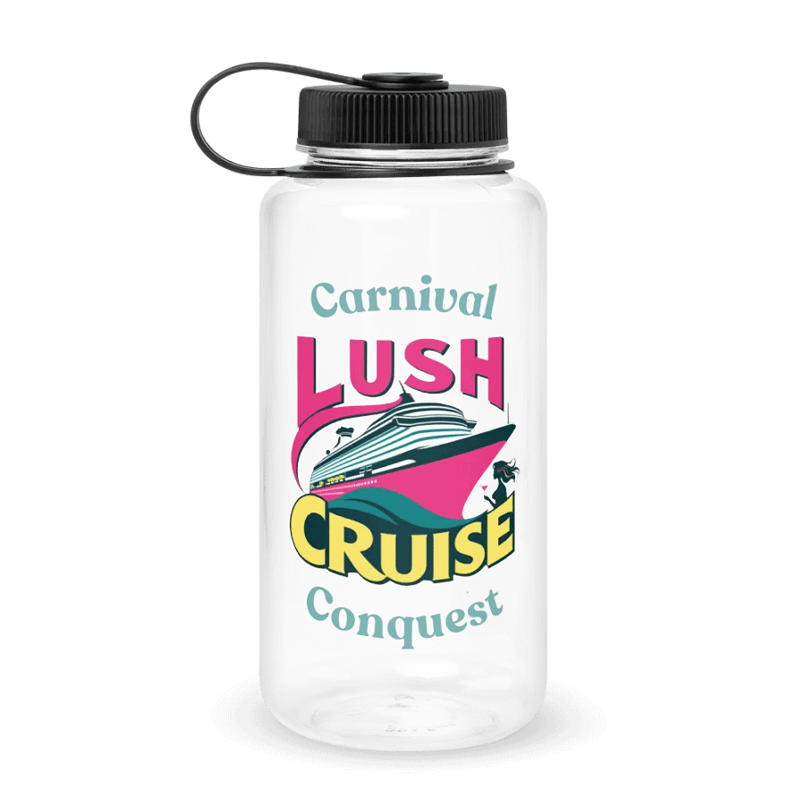 Carnival Lush Cruise Conquest Wide Mouth Water Bottle product image (1)