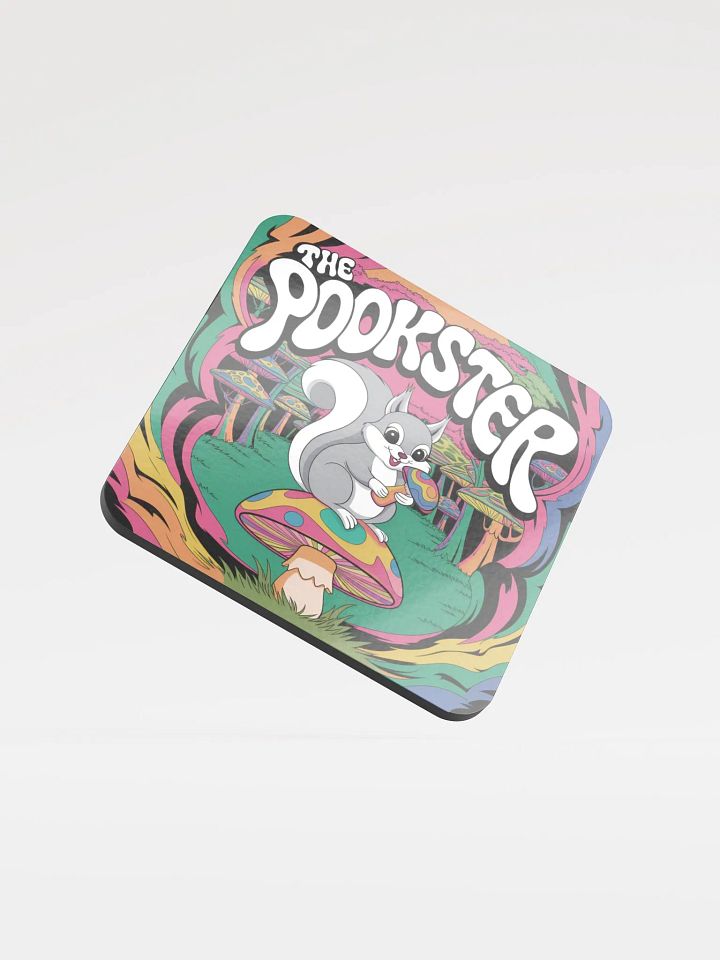 Coaster or micro art piece: Psychedelic Mushroom Pookster product image (1)