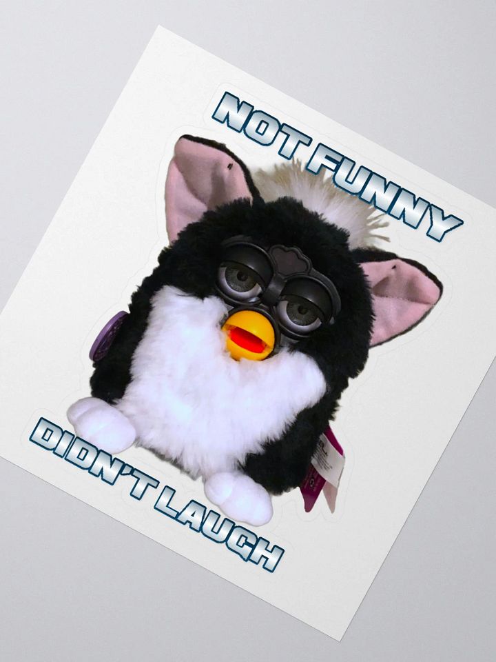 Not Funny Sticker product image (2)