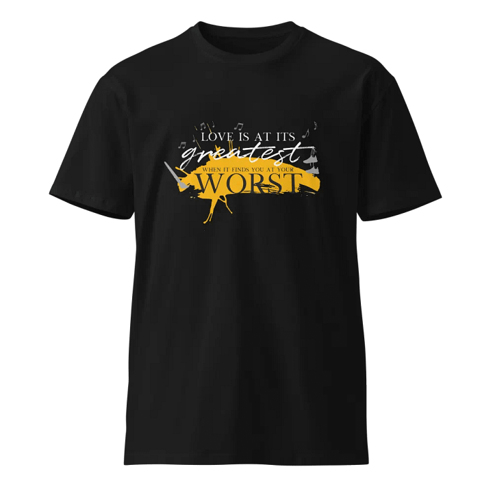 "Sunlight Girl" Unisex Tee (Sunshine Yellow Art) product image (1)