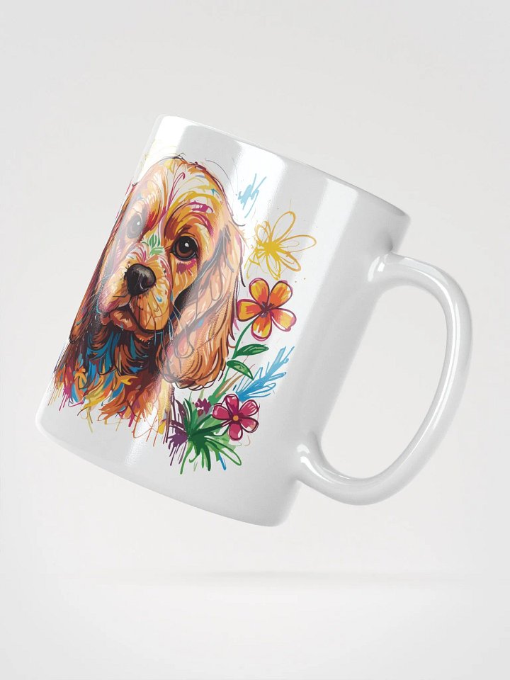 Scribbles Cocker Spaniel 4 , Mug product image (3)