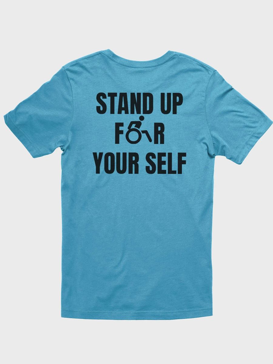 Stand Up For Your Self Teal Tee product image (2)