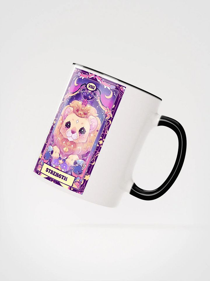 Cosmic Tarot Collection Strength Lion Tarot Mug product image (19)
