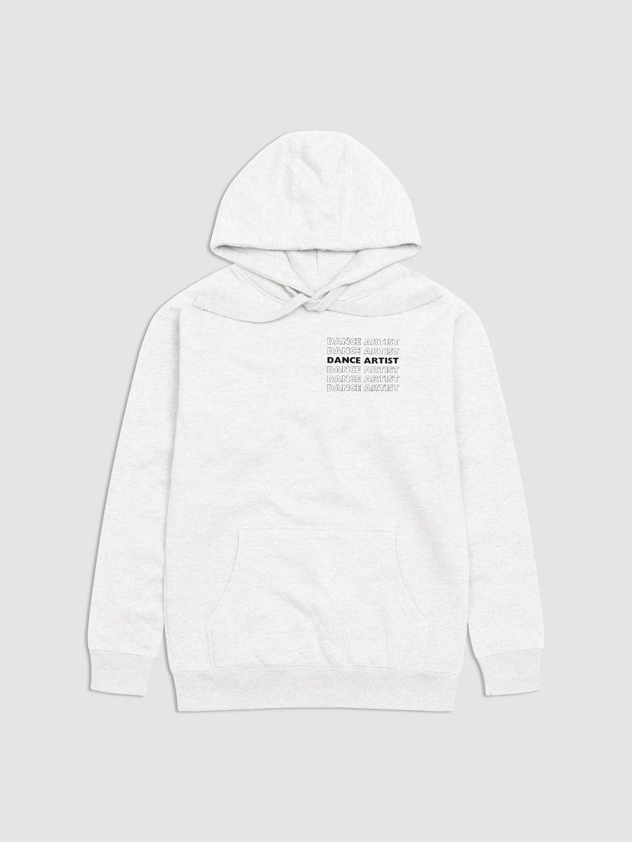 Dance Artist (black lettering) Cotton unisex hoodie product image (1)