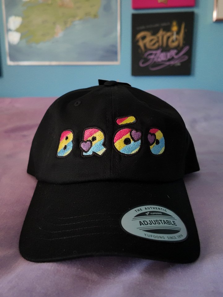 Bród Meaning Pride | Classic Dad Hat in Irish / Gaeilge for PRIDE 🏳️‍🌈 product image (2)