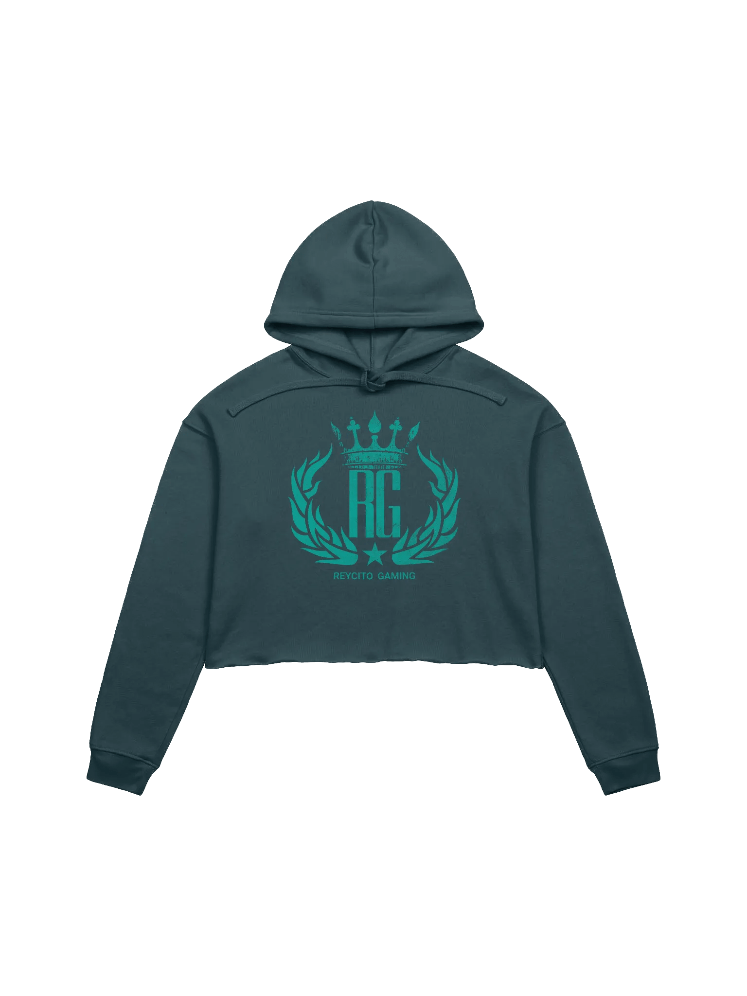 Reycito Gaming Crown Logo Crop Hoodie product image (5)