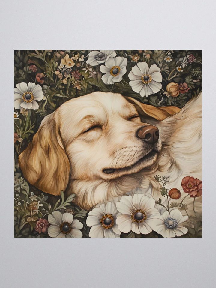 Anemone Dog Kiss Cut Stickers product image (2)