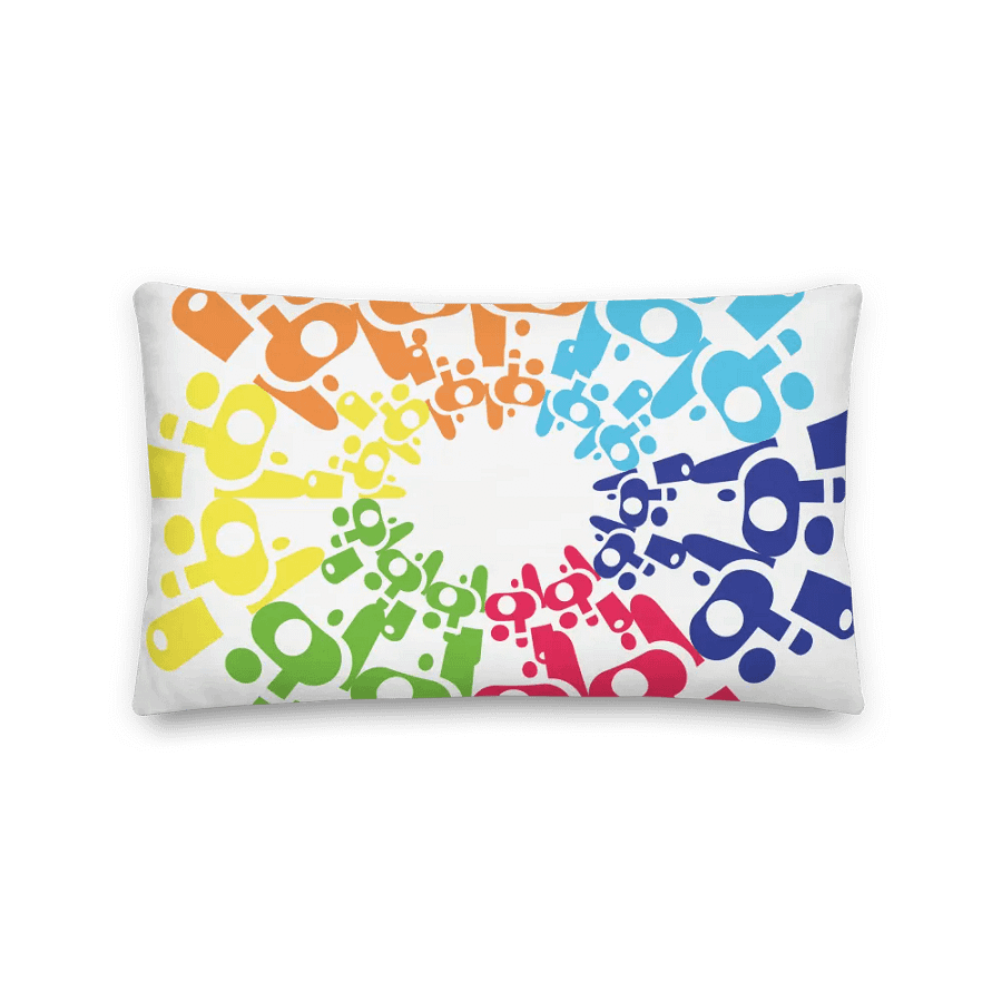 Spiral Spectrum Premium Pillow product image (2)