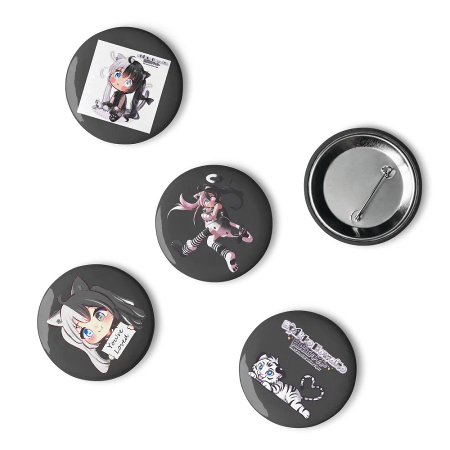 Pin Button - Limited Edition Collection #1 (Black) product image (10)