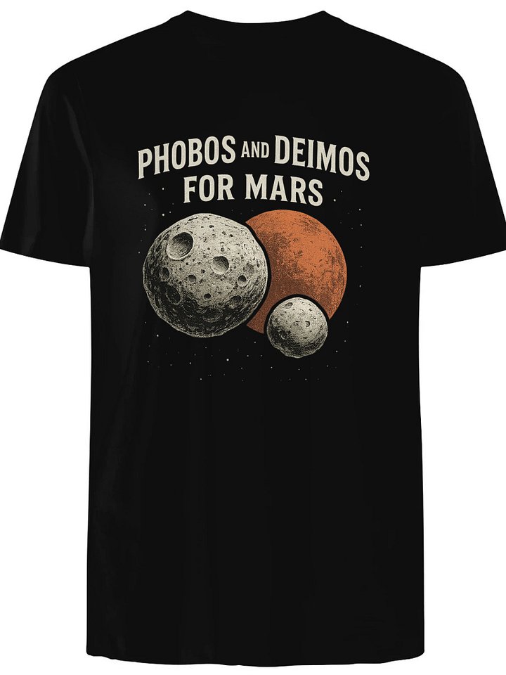 Phobos and Deimos For Mars Shirt product image (1)