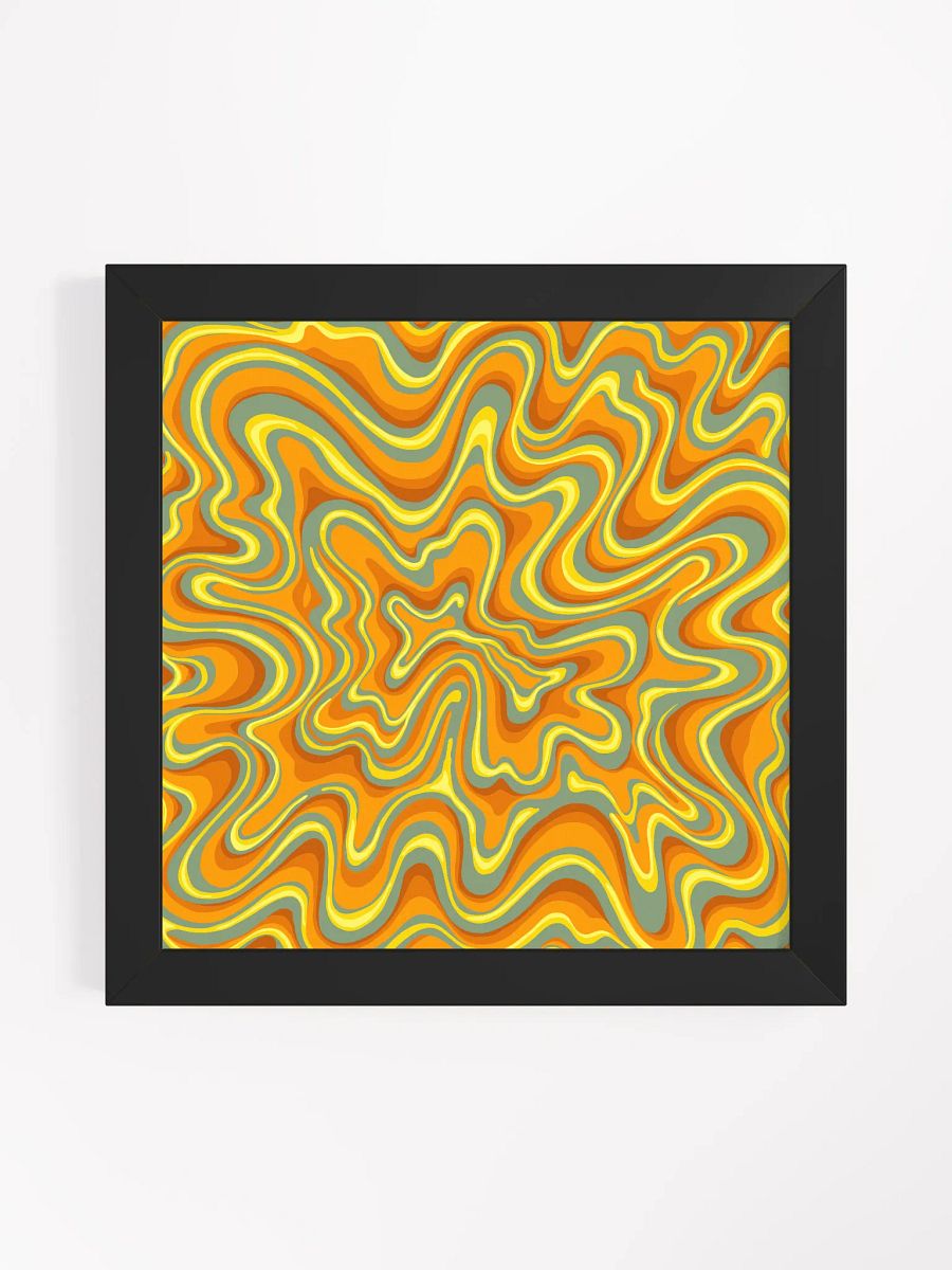 Vibrant Ayous Wood Framed Matte Poster - Stone No. 4 product image (9)