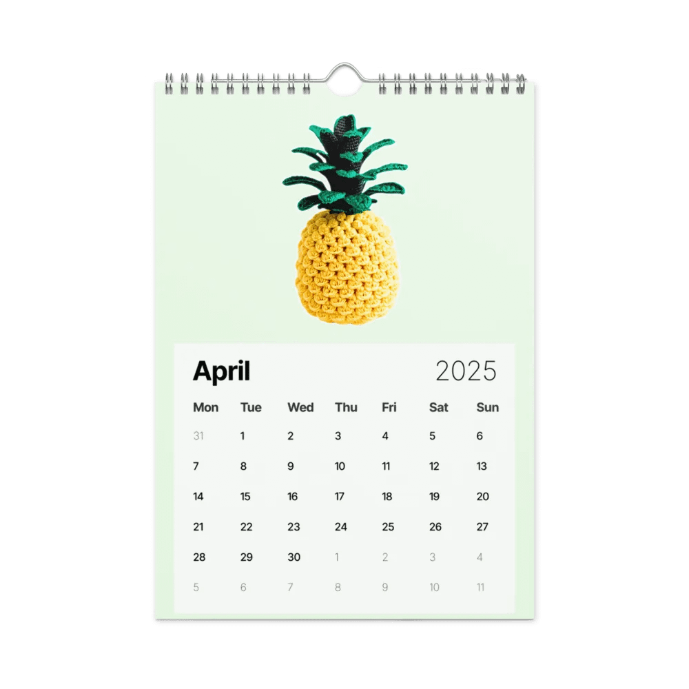 CozyAvocado's Healthy 2025 Calendar Fruity Edition product image (5)