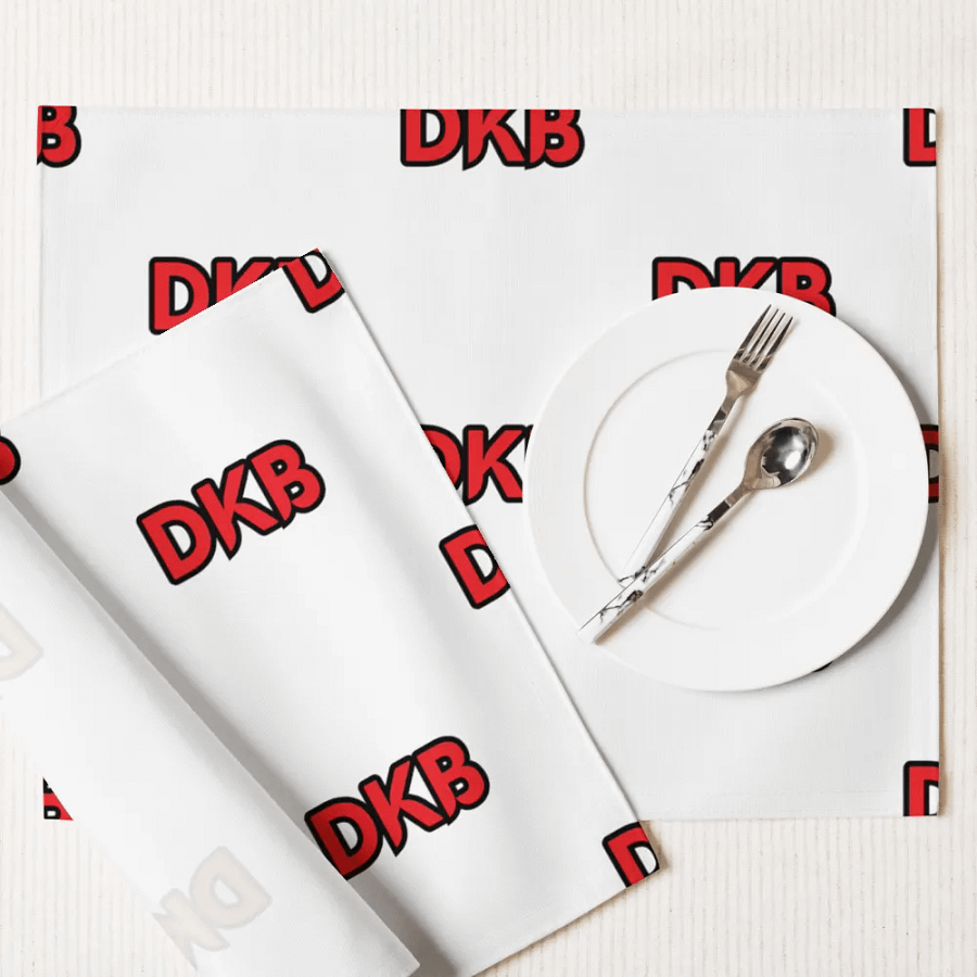 DKB Kaleidoscope Monogram Placemat Set product image (10)