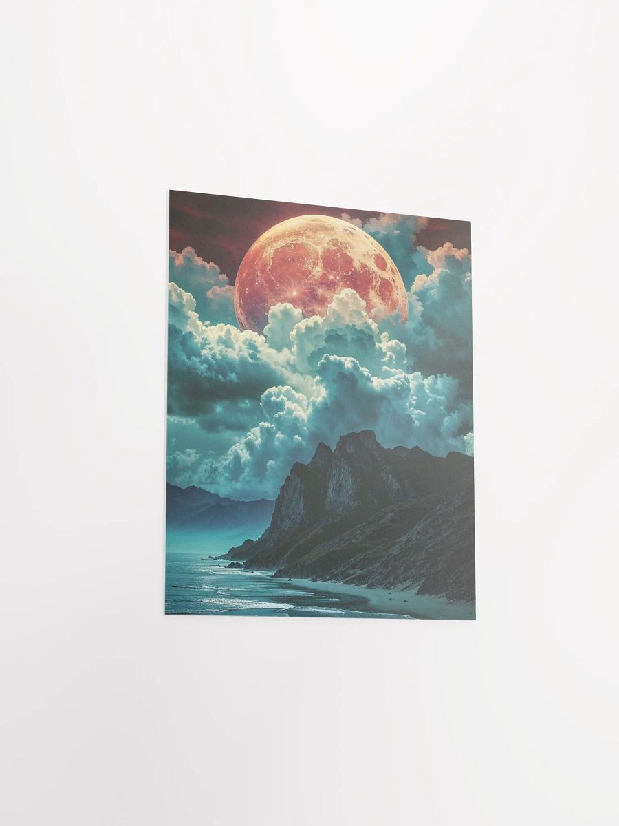 Celestial Coastline Matte Poster product image (23)