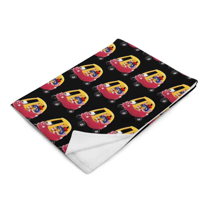 Black Rochester Toy Car Blanket product image (1)
