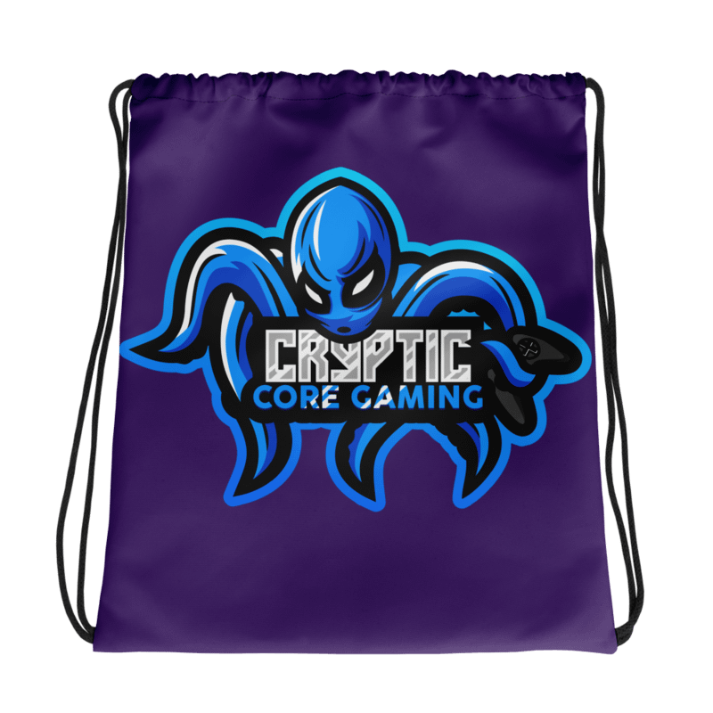 Cryptic Core Gaming Drawstring Bag product image (1)