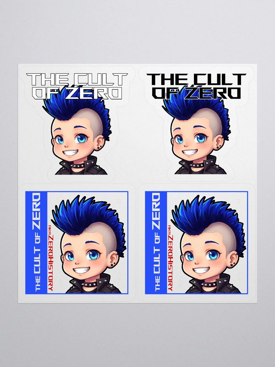 The Cult of Zero Stickers! product image (1)