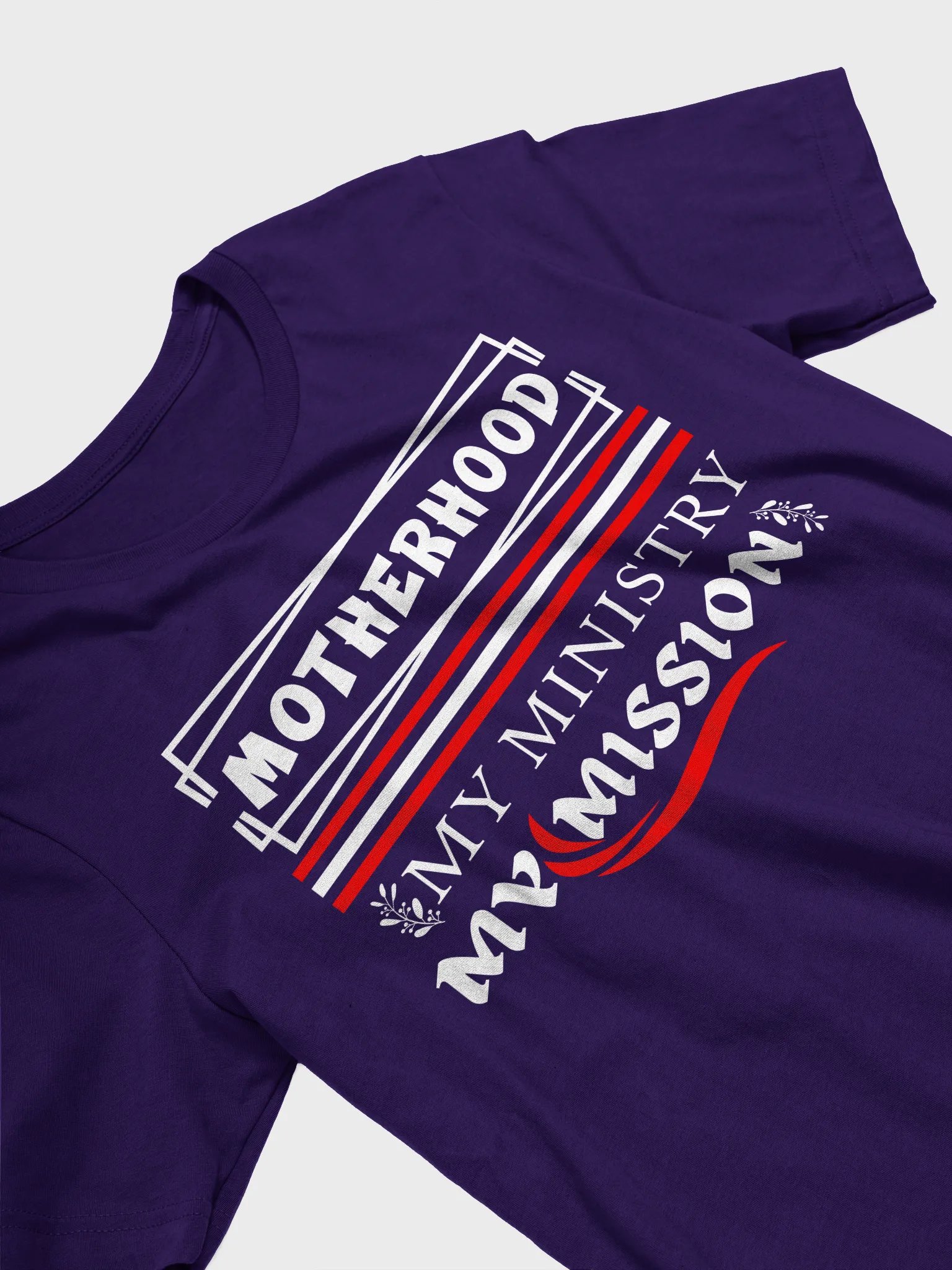 Motherhood Mission, Bella Canvas T-shirt. product image (3)