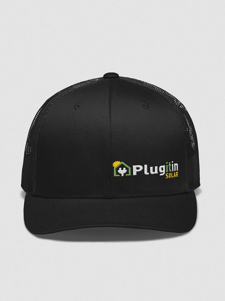 Plug It In Solar Retro Trucker Hat product image (1)