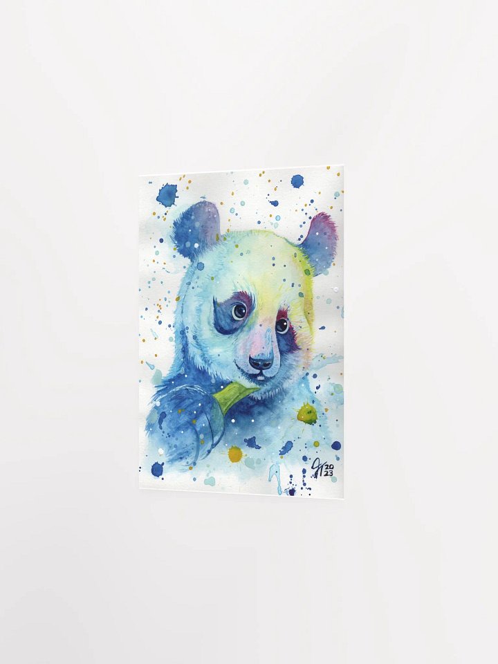 Whimsical Panda Watercolor Poster product image (4)