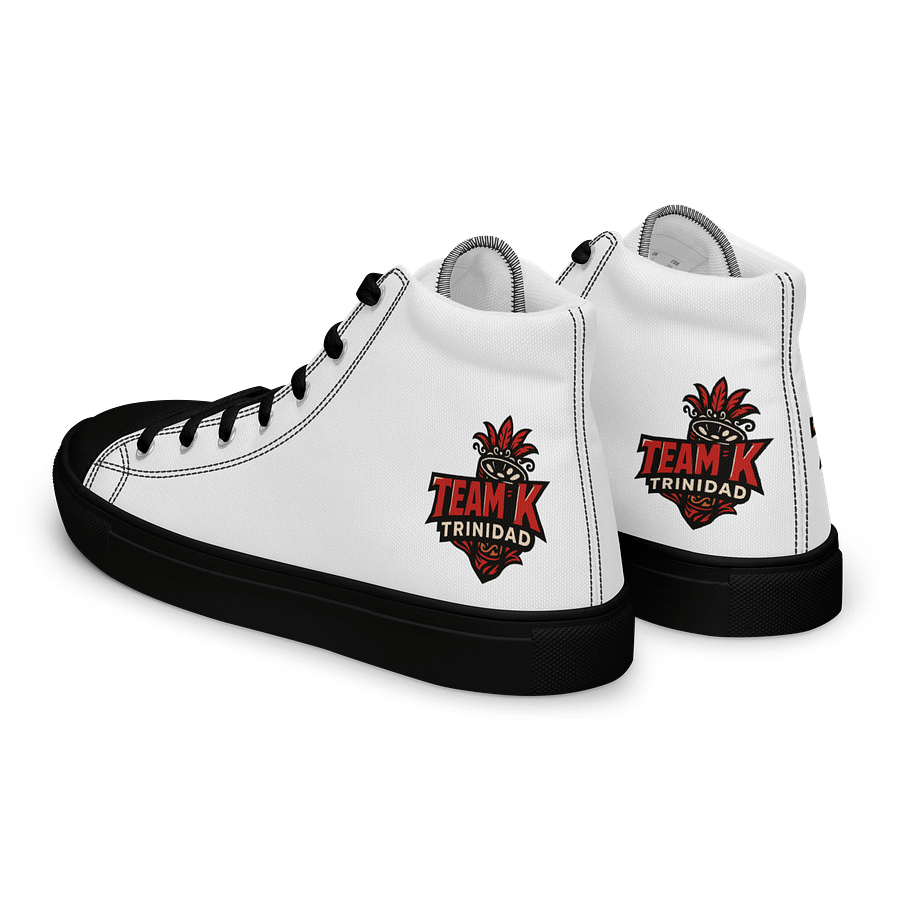 TEAM K TRINIDAD Women's High Top Canvas Shoes product image (5)