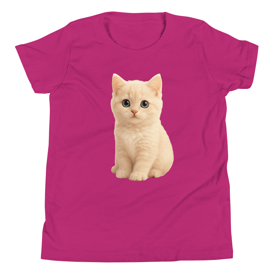 Cute Cat Shirt Pink product image (4)