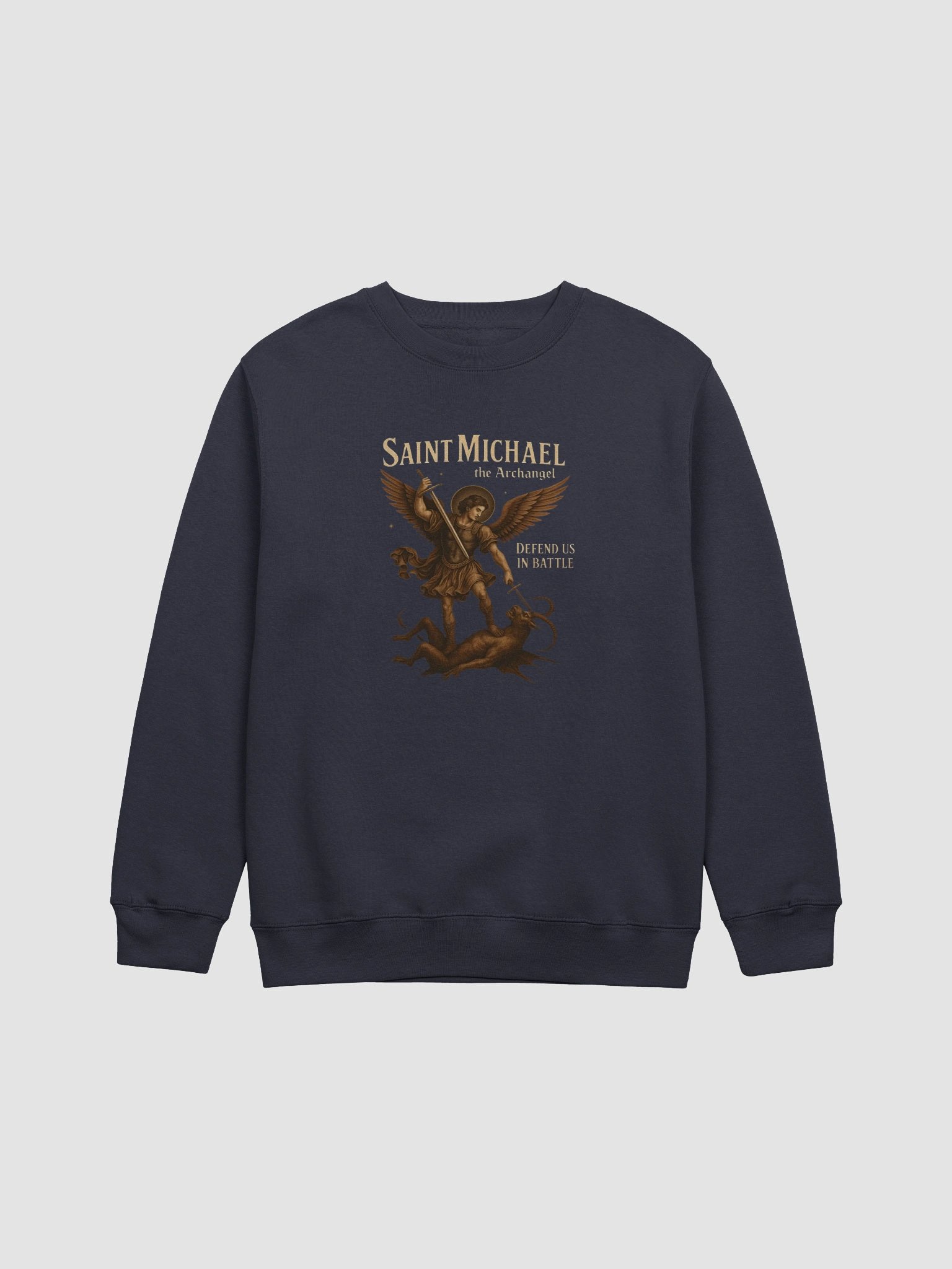 St Michael Defend Us In Battle Sweatshirt product image (5)