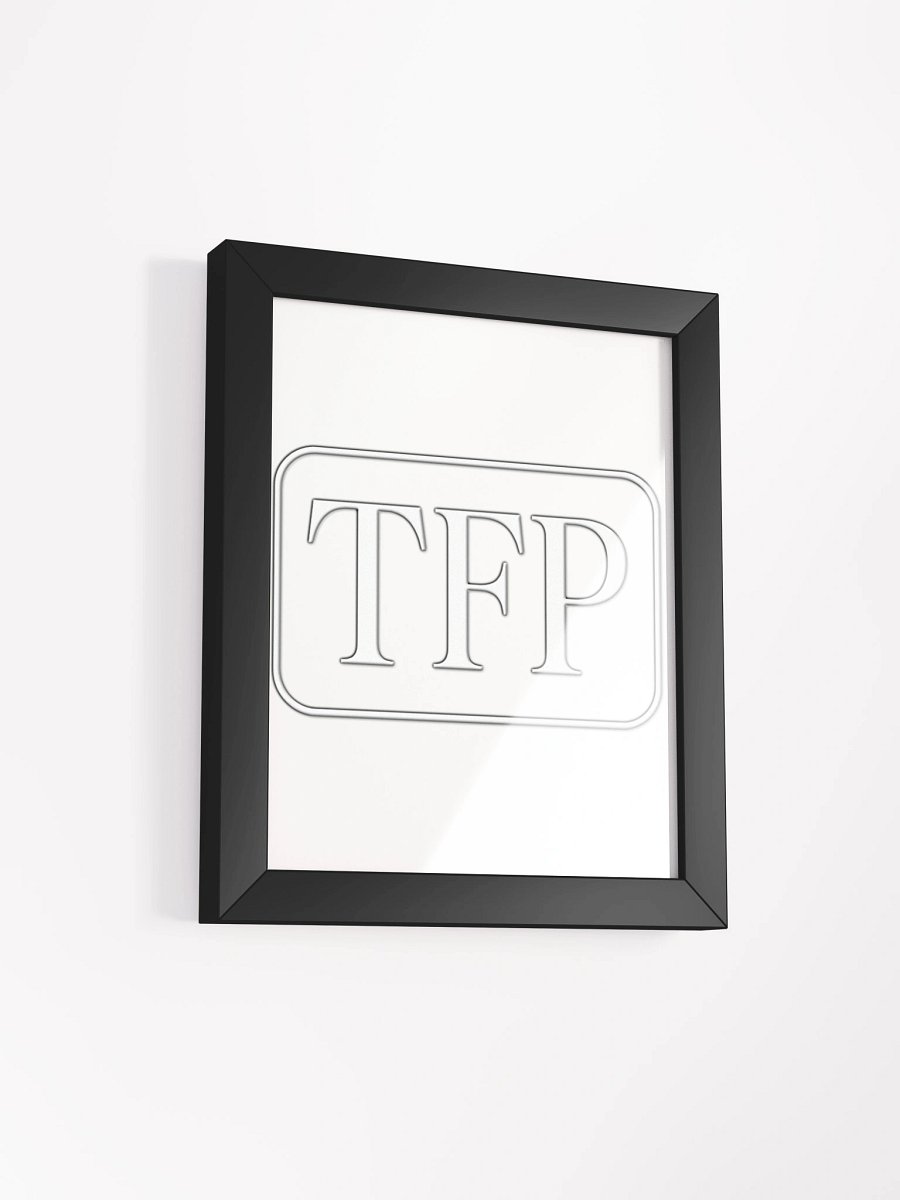 Serif Shadow Art Print product image (6)