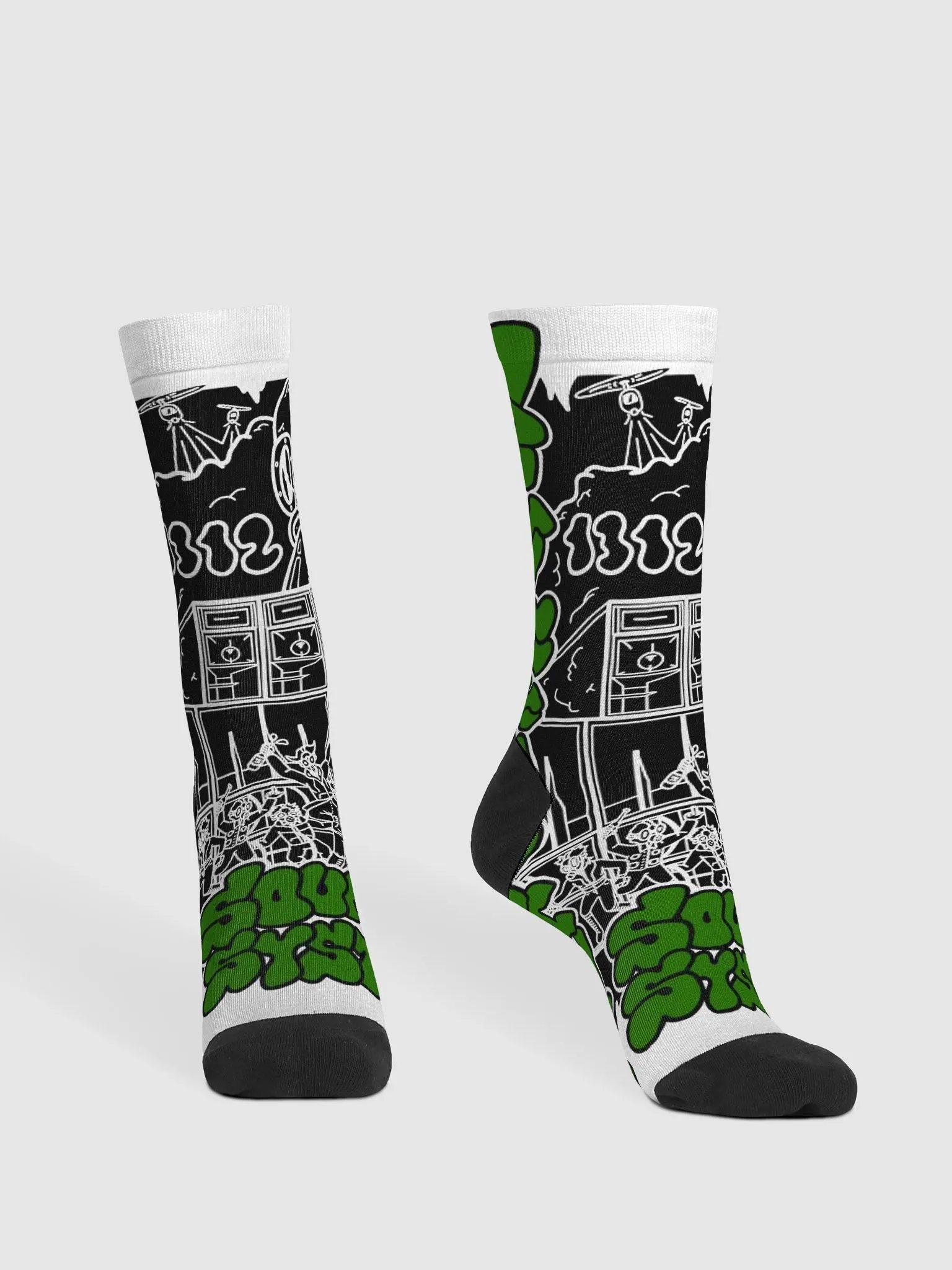 Selective sound system socks product image (1)
