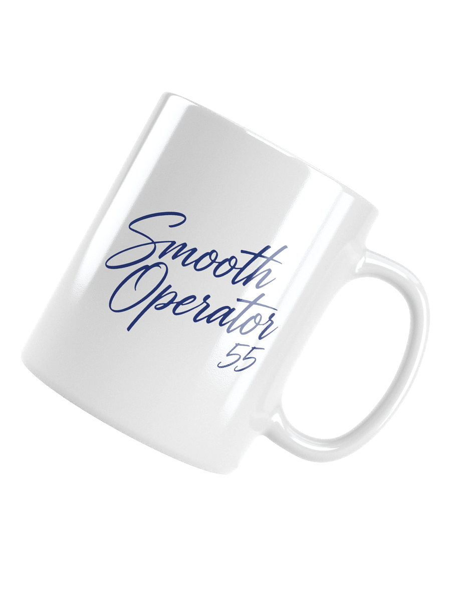 Carlos Sainz Smooth Operator 55 F1 Script Font Mug product image (13)
