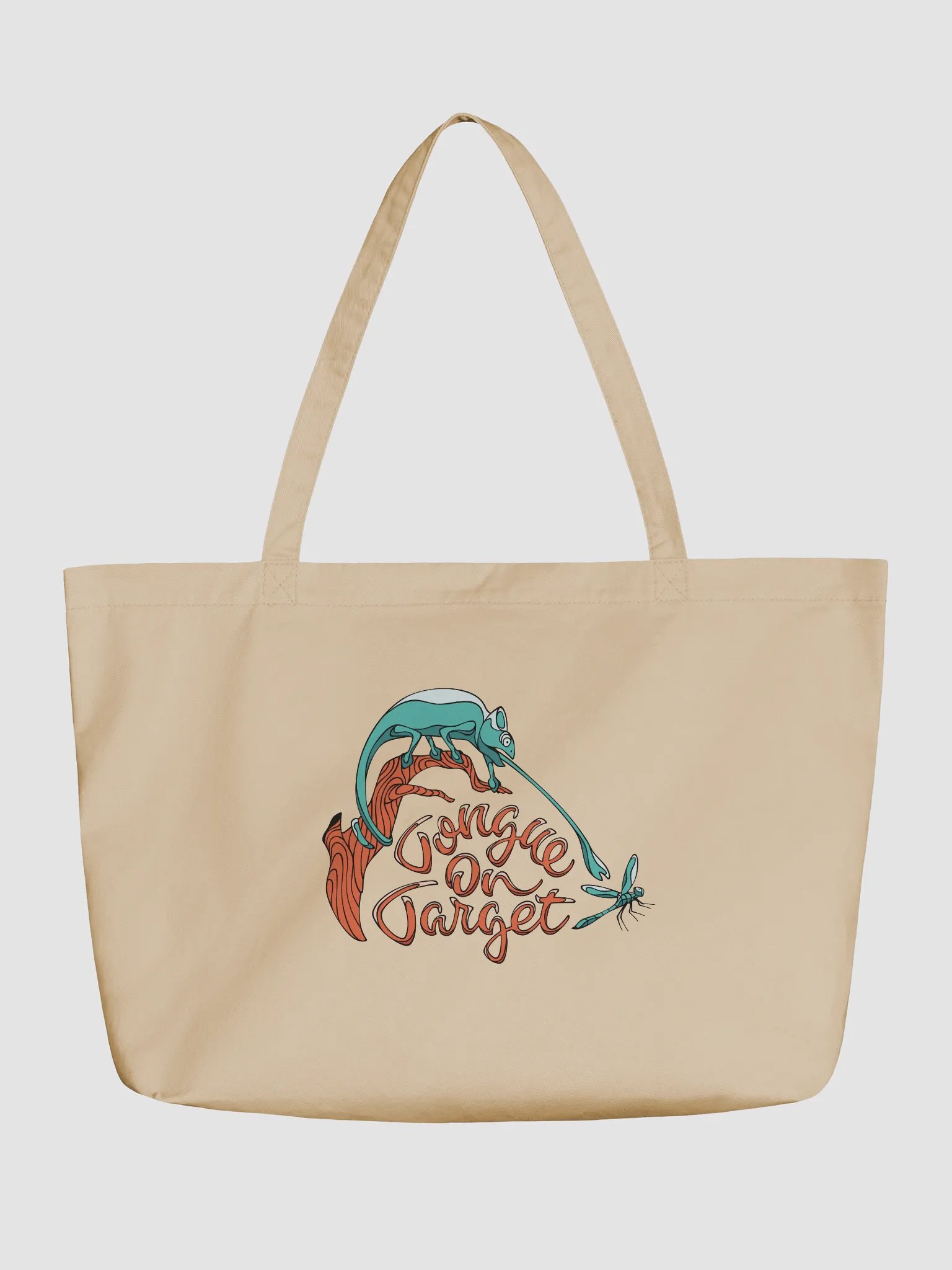 Tongue on Target Tote Bag product image (1)