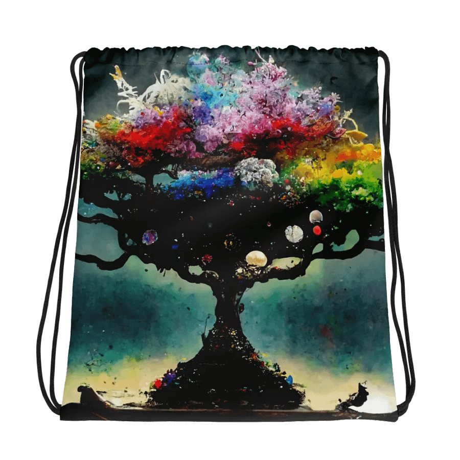 Fantasy Canopy Drawstring Bag product image (1)