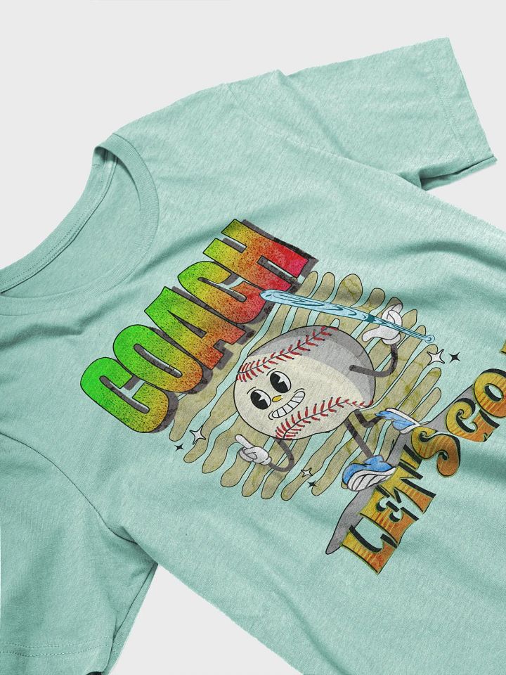 Retro Mascot Coach Lets Go Baseball Happy Ballgame T-Shirt product image (20)