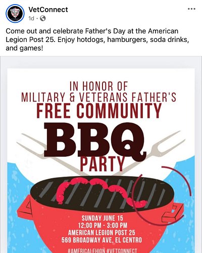 Join us - Fathers Day - Free for the community- Games- Food