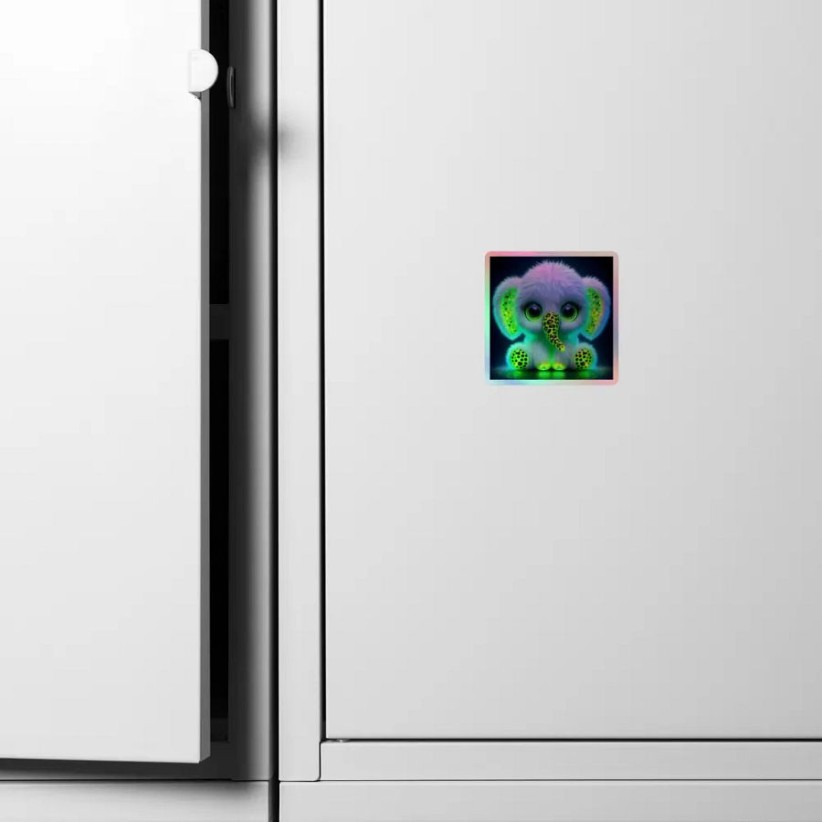 Glowing Elephant Sticker product image (6)